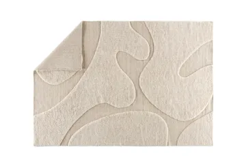 Villamatto Boone 160x230 cm - Beige - Kodintekstiilit & matot - Matto - Moderni matto - Villamatto