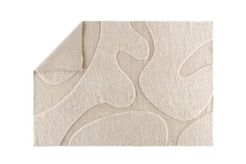 Villamatto Boone 200x290 cm - Beige - Kodintekstiilit & matot - Matto - Moderni matto - Villamatto