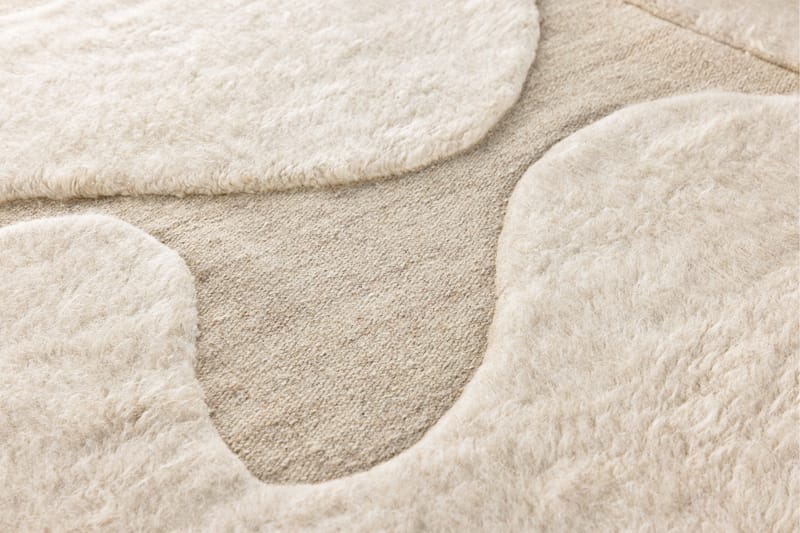 Villamatto Boone 200x290 cm - Beige - Kodintekstiilit & matot - Matto - Moderni matto - Villamatto