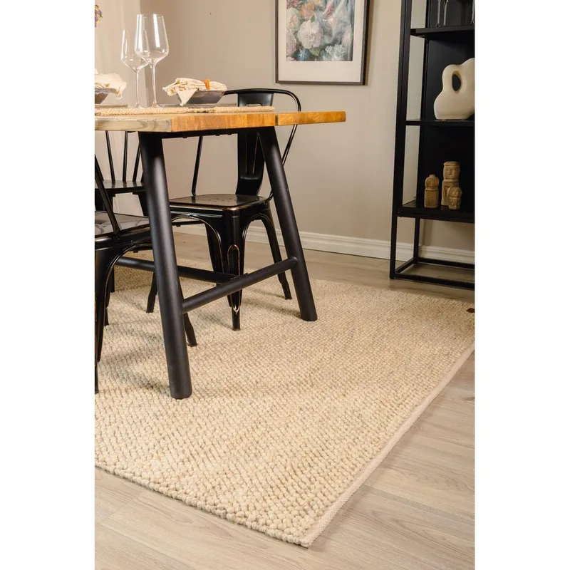 Villamatto Bubble - 160x230 cm, Hiekka - Kodintekstiilit & matot - Matto - Moderni matto - Villamatto