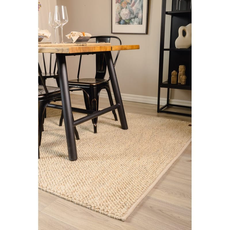 Villamatto Bubble - 200x300 cm, Hiekka - Kodintekstiilit & matot - Matto - Moderni matto - Villamatto