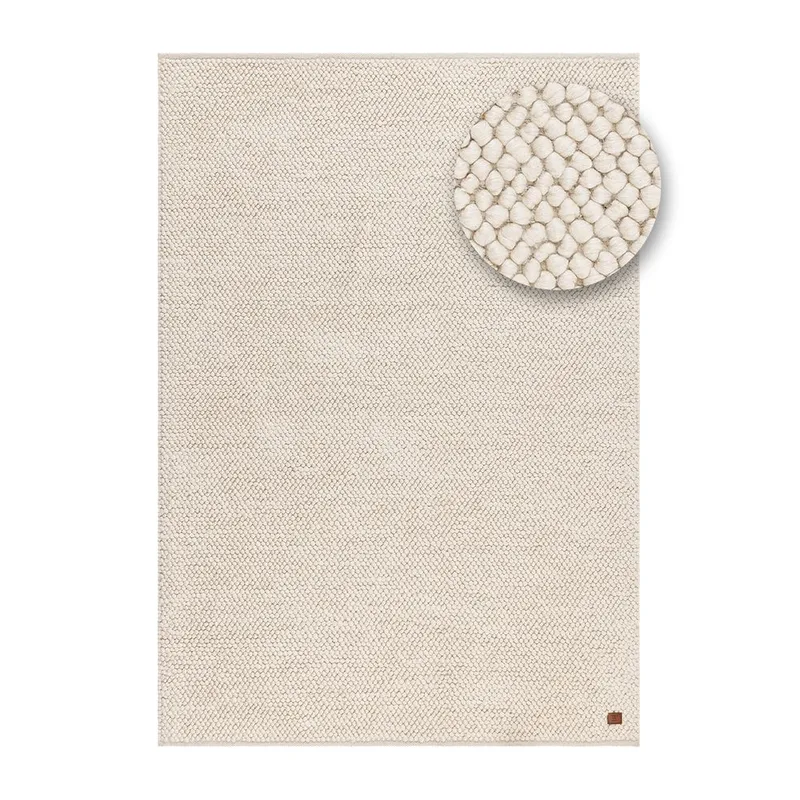 Villamatto Bubble - 200x300 cm, Kerma - Kodintekstiilit & matot - Matto - Moderni matto - Villamatto