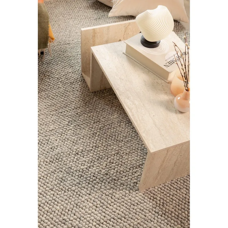 Villamatto Bubble - 240x340 cm, Harmaa - Kodintekstiilit & matot - Matto - Moderni matto - Villamatto