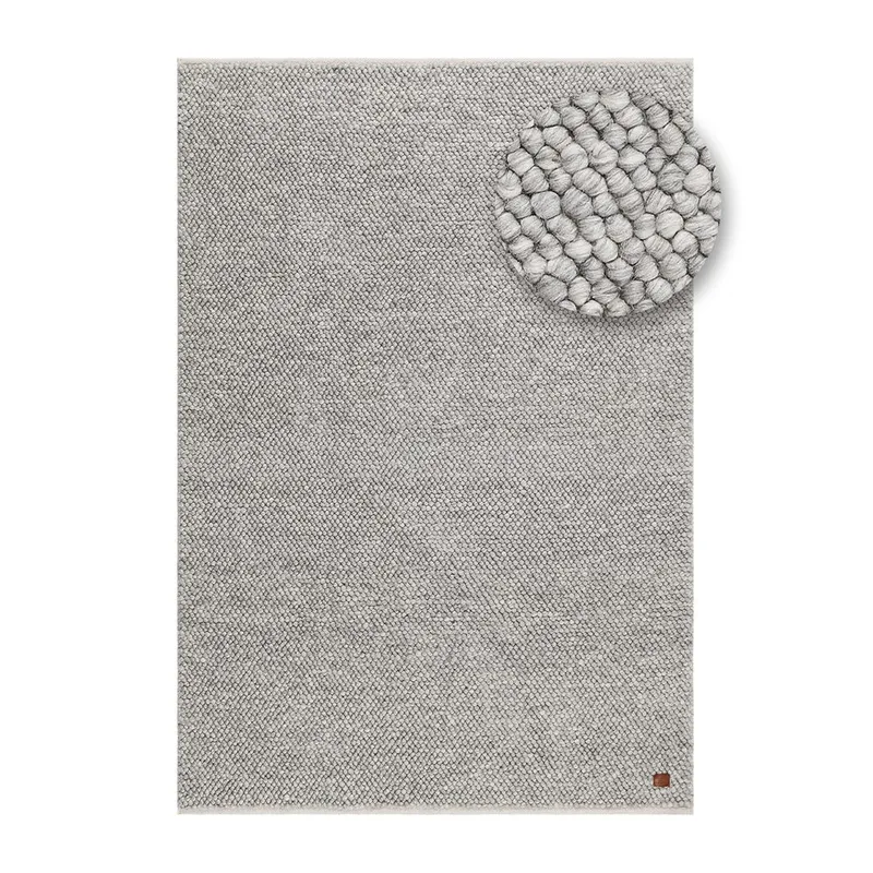 Villamatto Bubble - 240x340 cm, Harmaa - Kodintekstiilit & matot - Matto - Moderni matto - Villamatto