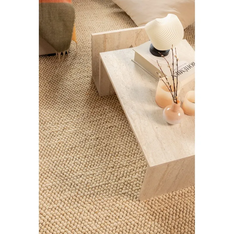 Villamatto Bubble - 240x340 cm, Luonto - Kodintekstiilit & matot - Matto - Moderni matto - Villamatto