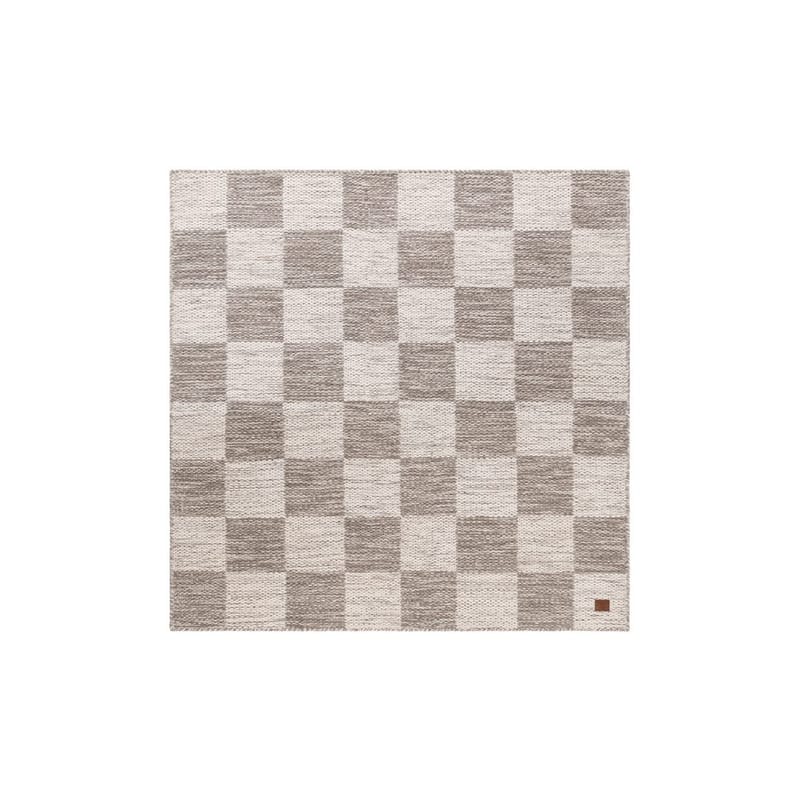 Villamatto Chessie Neliö, 250x250 cm, Harmaa