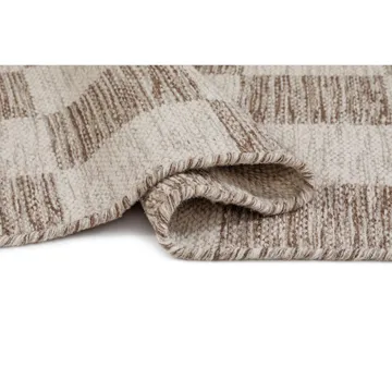 Villamatto Chessie Neliö - 250x250 cm, Pimeäverho - Kodintekstiilit & matot - Matto - Moderni matto - Villamatto