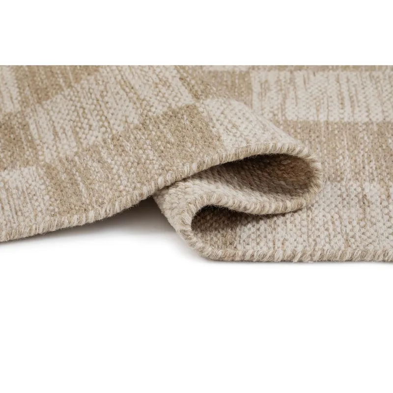 Villamatto Chessie Neliö - 300x300 cm, Pellava - Kodintekstiilit & matot - Matto - Moderni matto - Villamatto