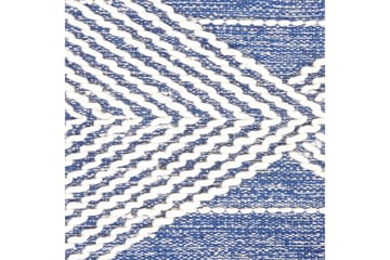 Villamatto Datca 160x230 cm - Sininen - Kodintekstiilit & matot - Matto - Moderni matto - Villamatto