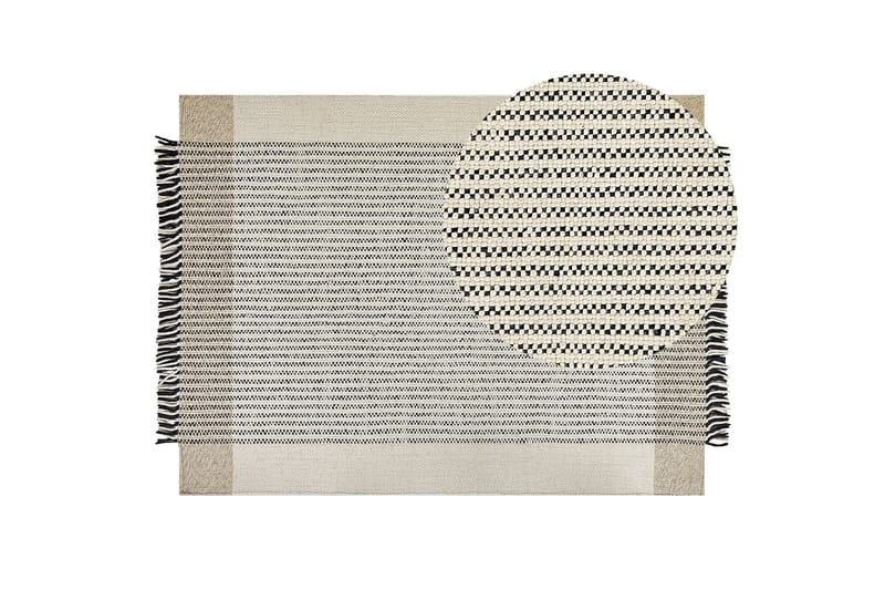 Villamatto Divarli 160x230 cm - Beige - Kodintekstiilit & matot - Matto - Moderni matto - Villamatto