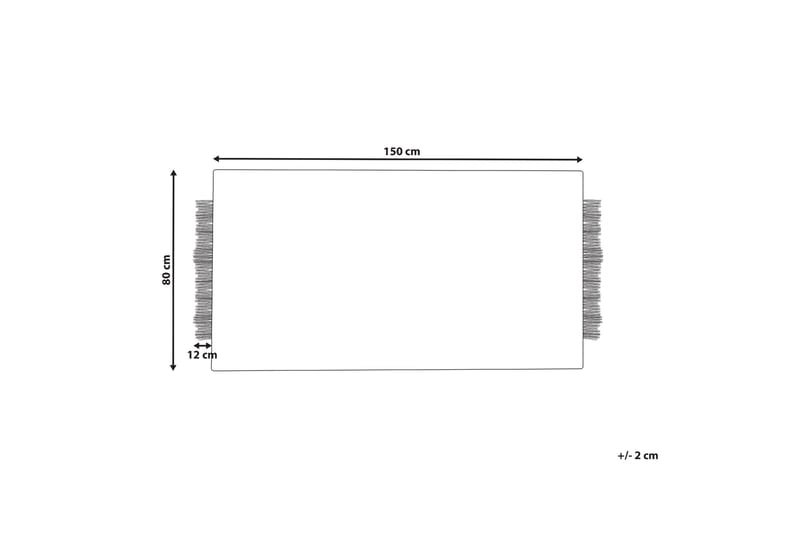 Villamatto Divarli 80x150 cm - Beige - Kodintekstiilit & matot - Matto - Moderni matto - Villamatto