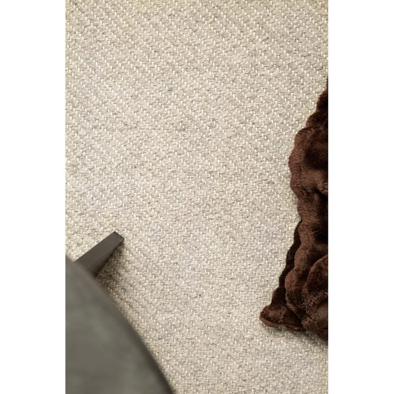 Villamatto Ekeby Neliö - 240x240 cm, Harmaa - Kodintekstiilit & matot - Matto - Moderni matto - Villamatto