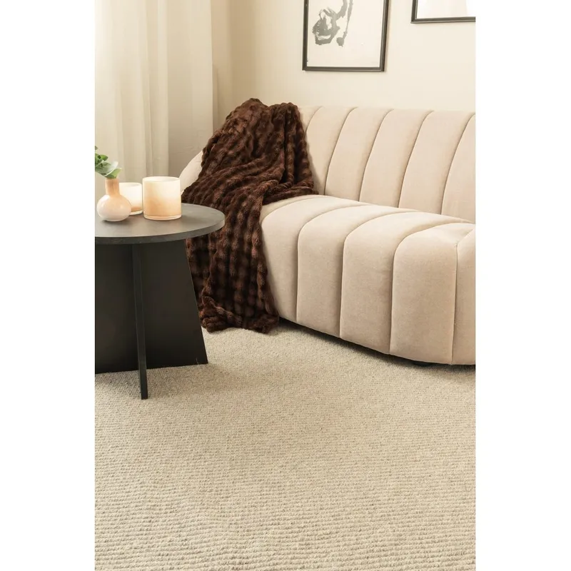 Villamatto Ekeby Neliö - 280x280 cm, Harmaa - Kodintekstiilit & matot - Matto - Moderni matto - Villamatto