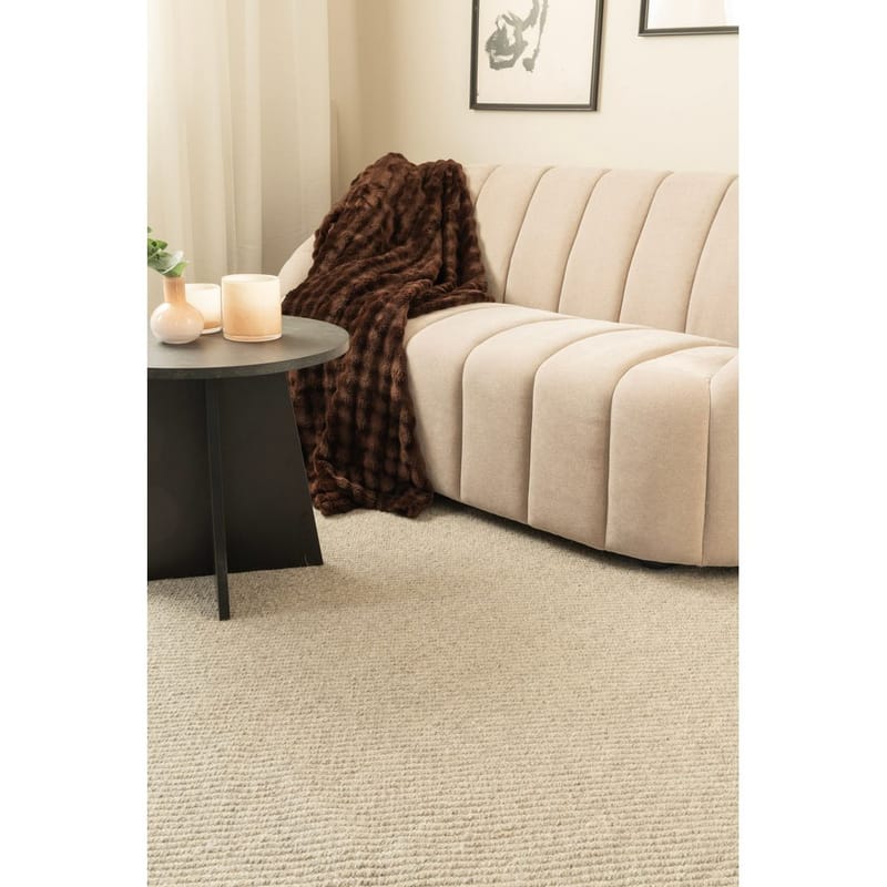 Villamatto Ekeby Neliö - 280x280 cm, Harmaa - Kodintekstiilit & matot - Matto - Moderni matto - Villamatto