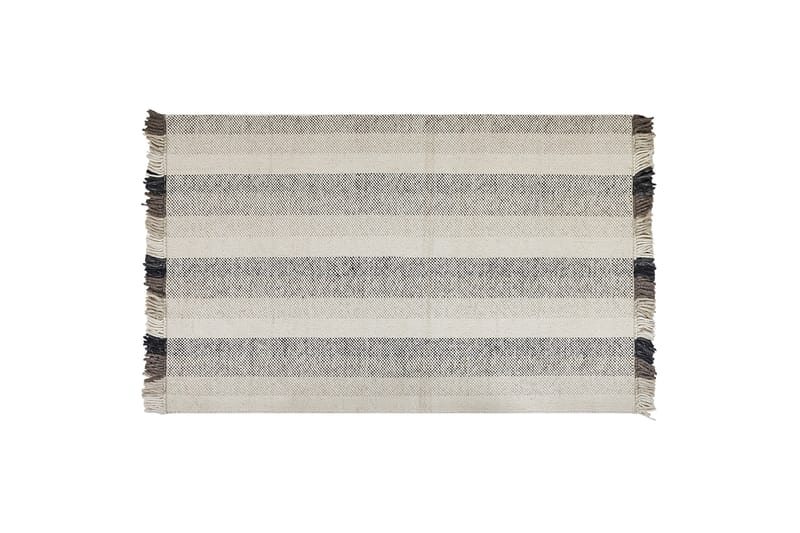 Villamatto Emirler 140x200 cm, Musta/Valkoinen