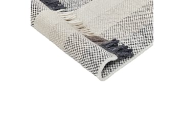 Villamatto Emirler 160x230 cm - Musta/Valkoinen - Kodintekstiilit & matot - Matto - Moderni matto - Villamatto