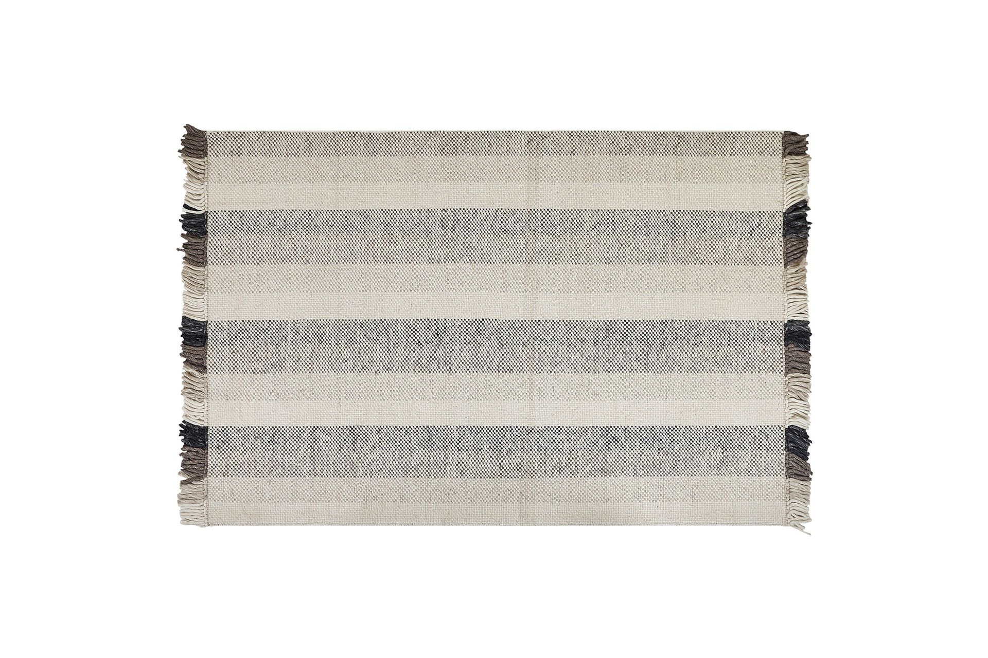 Villamatto Emirler 160x230 cm - Musta/Valkoinen
