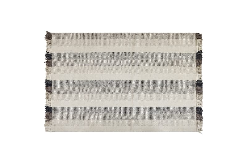 Villamatto Emirler 160x230 cm, Musta/Valkoinen