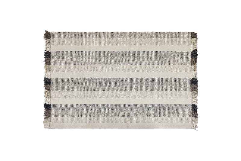 Villamatto Emirler 160x230 cm - Musta/Valkoinen - Kodintekstiilit & matot - Matto - Moderni matto - Villamatto