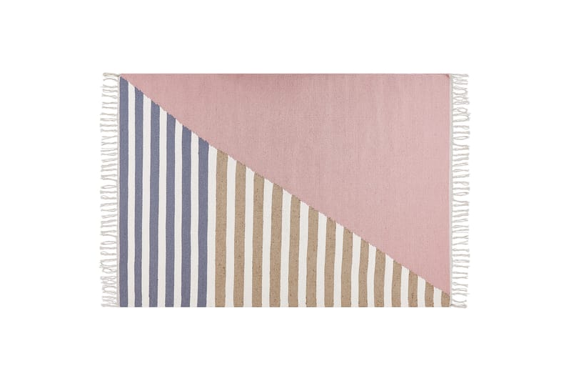 Villamatto Engiz 160x230 cm - Vaaleanpunainen - Kodintekstiilit & matot - Matto - Moderni matto - Villamatto