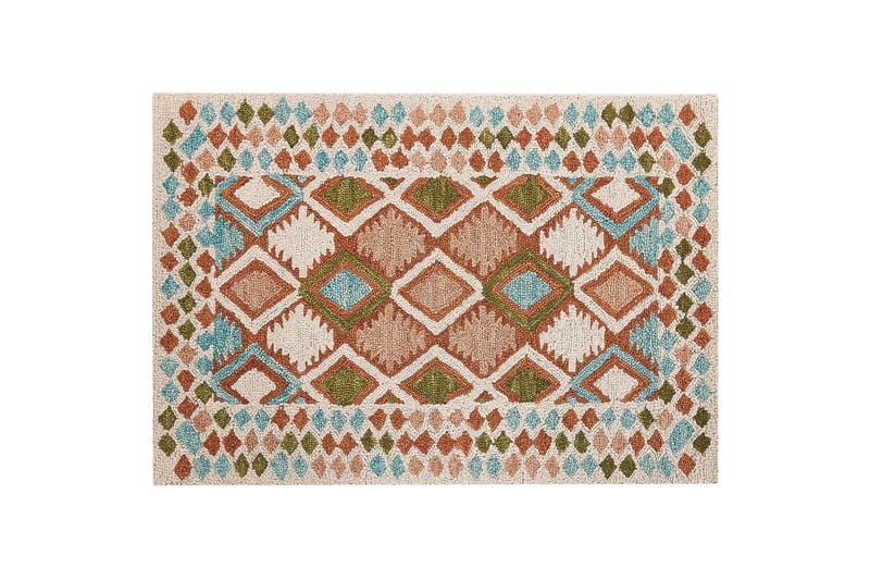 Villamatto Ermenek 160x230 cm - Beige - Kodintekstiilit & matot - Matto - Moderni matto - Villamatto