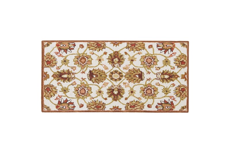 Villamatto Ezine 80x150 cm Neliömäinen, Beige