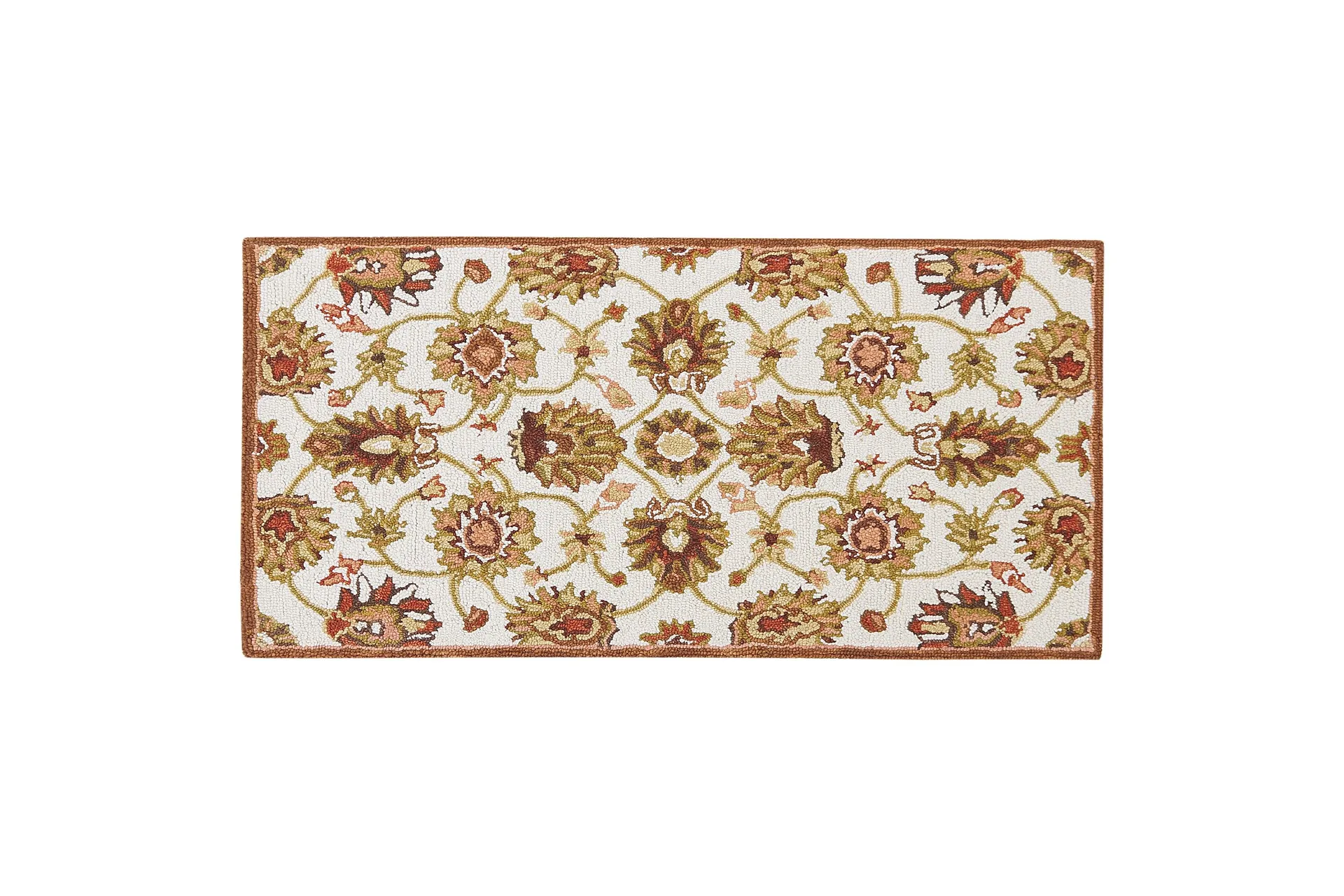 Villamatto Ezine 80x150 cm Neliömäinen - Beige