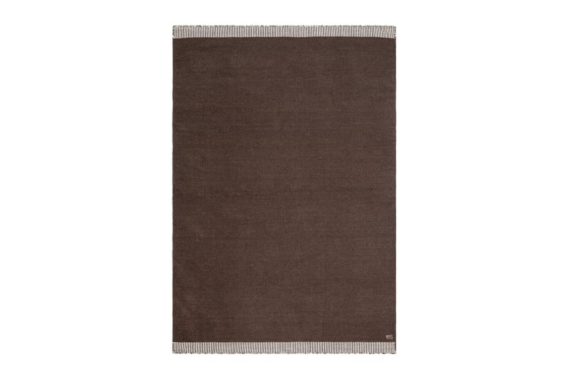 Villamatto Fornta 140x200 Suorakaiteen muotoinen - Ruskea - Kodintekstiilit & matot - Matto - Moderni matto - Villamatto