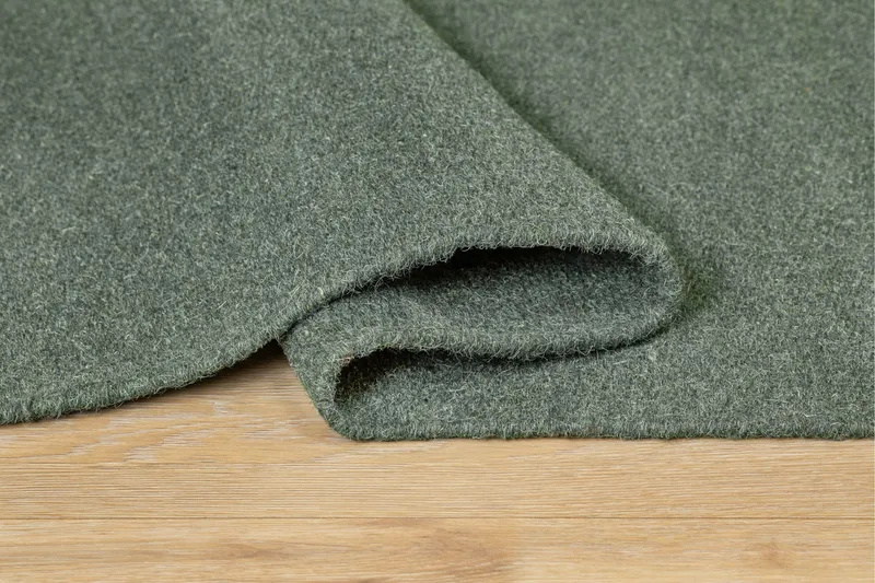 Villamatto Fornta 140x200 Suorakaiteen muotoinen - Vihreä - Kodintekstiilit & matot - Matto - Moderni matto - Villamatto