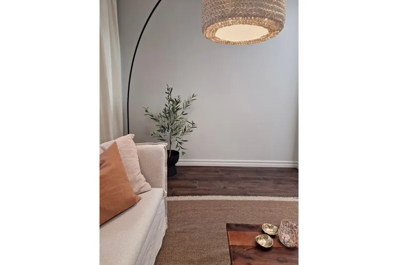 Villamatto Fornta 240x340 Suorakaiteen muotoinen - Taupe - Kodintekstiilit & matot - Matto - Moderni matto - Villamatto