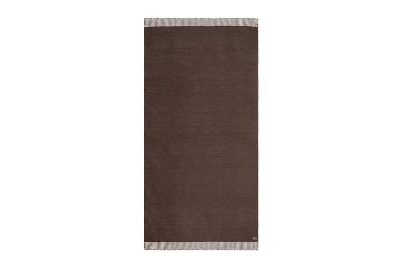 Villamatto Fornta 75x230 Soikea - Ruskea - Kodintekstiilit & matot - Matto - Moderni matto - Villamatto