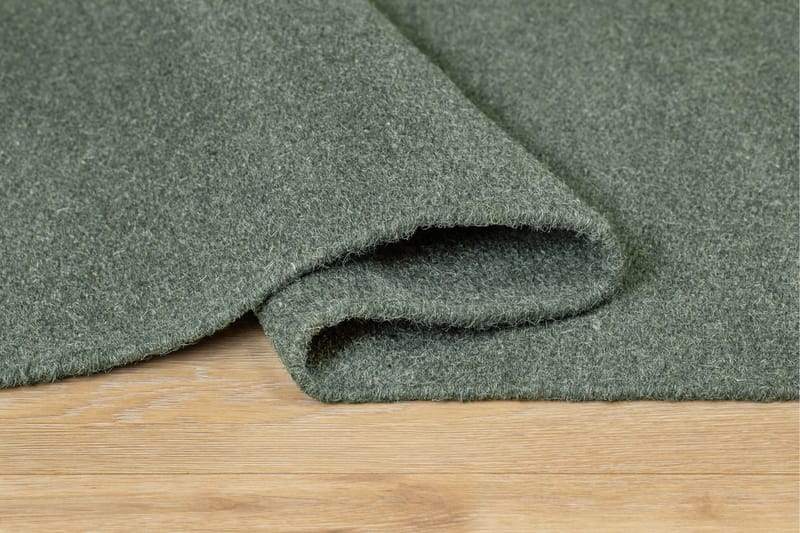 Villamatto Fornta 75x230 Soikea - Vihreä - Kodintekstiilit & matot - Matto - Moderni matto - Villamatto