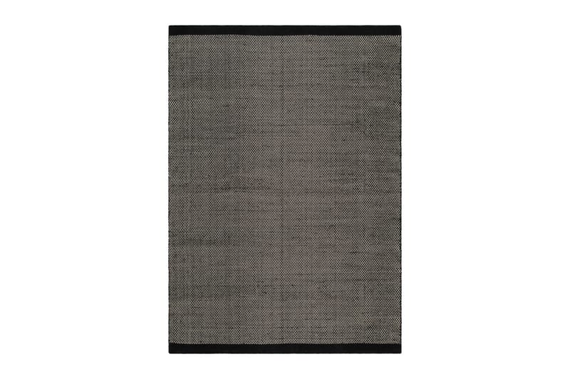 Villamatto Gango 160x230 Suorakaiteen muotoinen - Musta - Kodintekstiilit & matot - Matto - Moderni matto - Villamatto