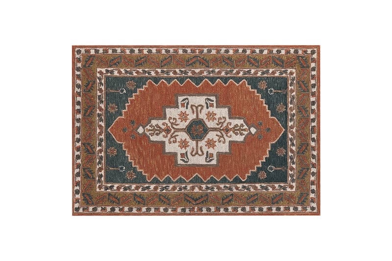 Villamatto Gelinkaya 140x200 cm - Pronssi - Kodintekstiilit & matot - Matto - Moderni matto - Villamatto