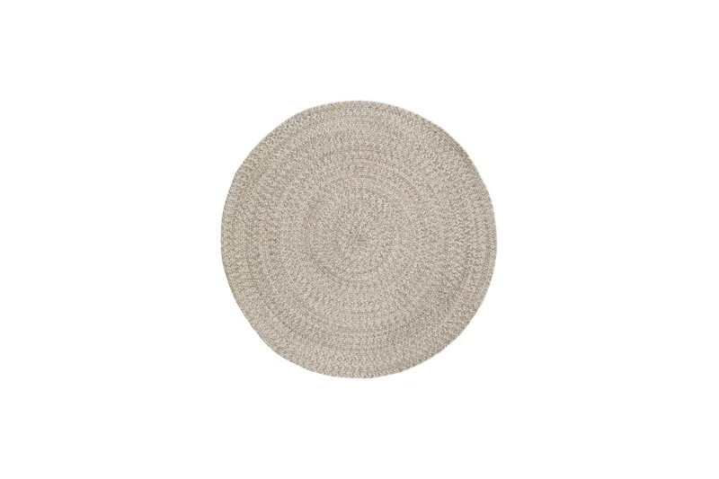 Villamatto Gendu Ø160 cm Pyöreä, Beige