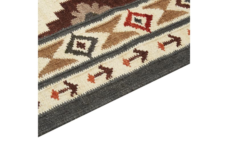 Villamatto Ghukasavan 80x300 cm - Beige - Kodintekstiilit & matot - Matto - Moderni matto - Villamatto