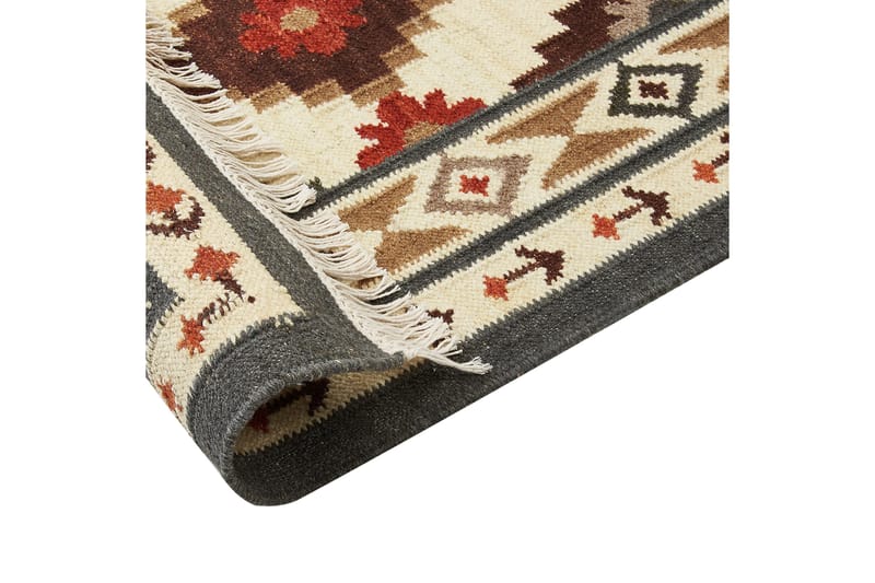 Villamatto Ghukasavan 80x300 cm - Beige - Kodintekstiilit & matot - Matto - Moderni matto - Villamatto