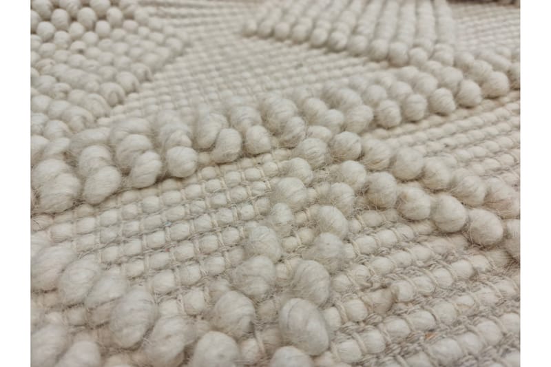 Villamatto Ginji 300x400 cm - Valkoinen - Kodintekstiilit & matot - Matto - Moderni matto - Villamatto