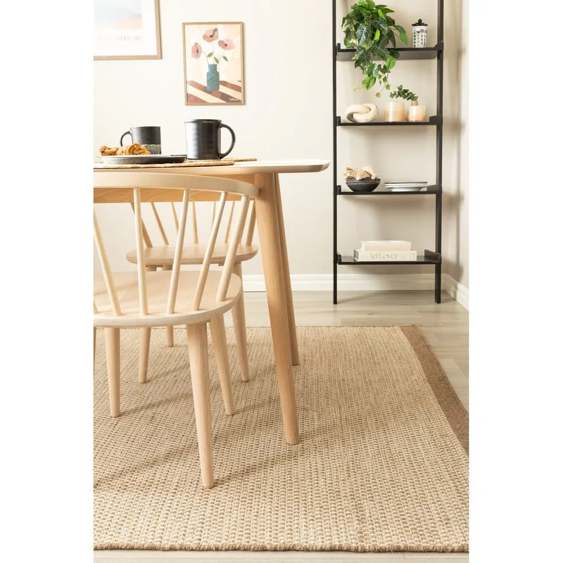 Villamatto Gotti - 160x230 cm, Tumma pellava - Kodintekstiilit & matot - Matto - Moderni matto - Villamatto