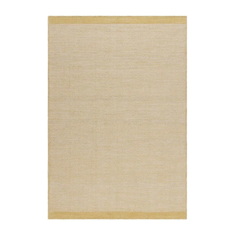 Villamatto Gotti - 200x300 cm, Keltainen - Kodintekstiilit & matot - Matto - Moderni matto - Villamatto