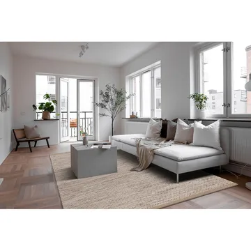 Villamatto Gotti - 200x300 cm, luonnonvärinen - Kodintekstiilit & matot - Matto - Moderni matto - Villamatto
