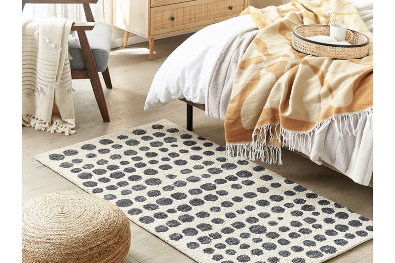 Villamatto Havran 80x150 cm - Beige - Kodintekstiilit & matot - Matto - Moderni matto - Villamatto