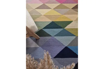 Villamatto Hiromasa 300x400 Suorakaiteen muotoinen - Monivärinen - Kodintekstiilit & matot - Matto - Moderni matto - Villamatto
