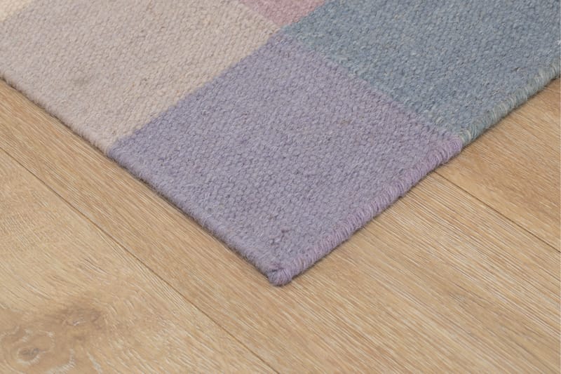 Villamatto Hiromasa 80x240 Soikea - Monivärinen - Kodintekstiilit & matot - Matto - Moderni matto - Villamatto