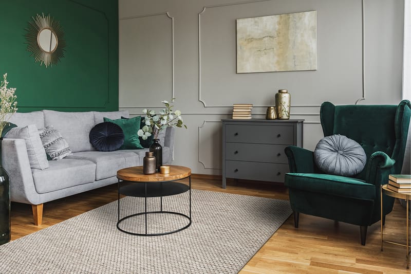 Villamatto Hury 300x400 cm - Kermanvärinen - Kodintekstiilit & matot - Matto - Moderni matto - Villamatto