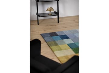 Villamatto Insignia Cube 170x240 cm Moniväri - Monivärinen - Kodintekstiilit & matot - Matto - Moderni matto - Villamatto