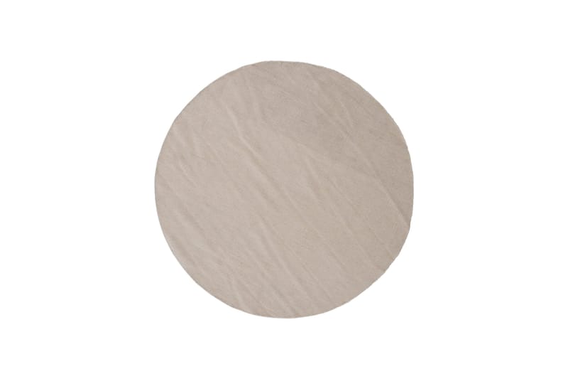 Villamatto Jaipur Pyöreä 200 cm - Beige - Kodintekstiilit & matot - Matto - Moderni matto - Villamatto