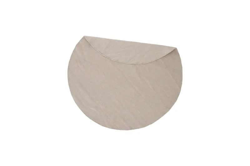 Villamatto Jaipur Pyöreä 200 cm - Beige - Kodintekstiilit & matot - Matto - Moderni matto - Villamatto