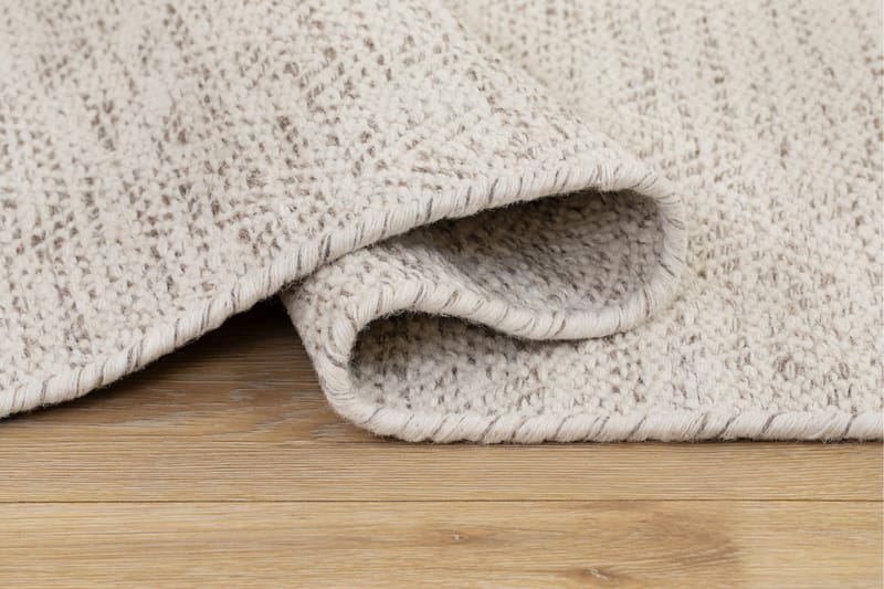 Villamatto Junna 140x200 Suorakaiteen muotoinen - Beige - Kodintekstiilit & matot - Matto - Moderni matto - Villamatto