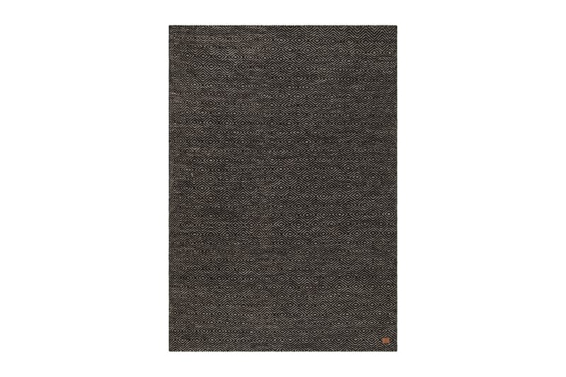 Villamatto Junna 160x230 Suorakaiteen muotoinen - Musta/Valkoinen - Kodintekstiilit & matot - Matto - Moderni matto - Villamatto